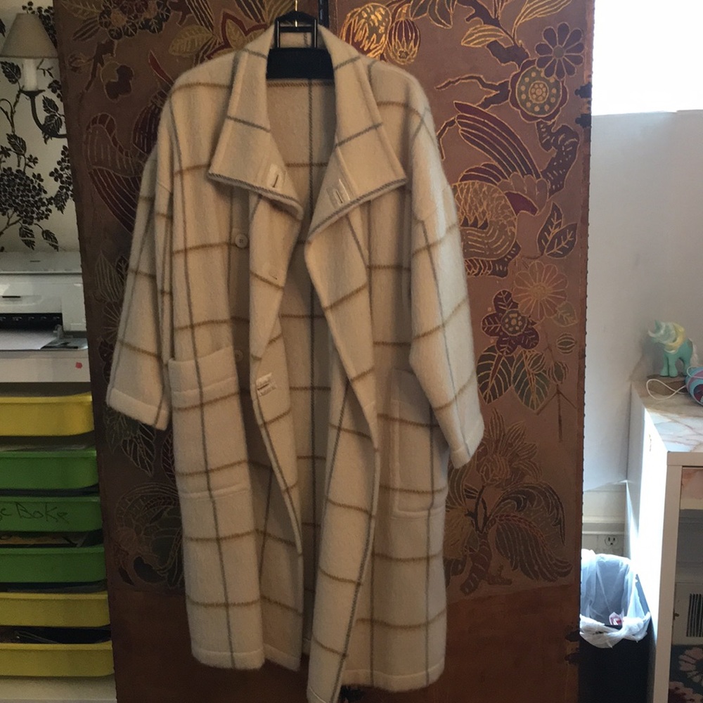Full length vintage wool coat
